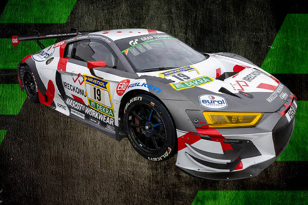Pre-Order 1:18 Audi R8 LMS GT3 evo Ⅱ No.19 Max Kruse Racing 24H Nürburgring 2026 J.J. van Roon - T. Coronel - C. Kohlhaas - D. Huisman Limited 300