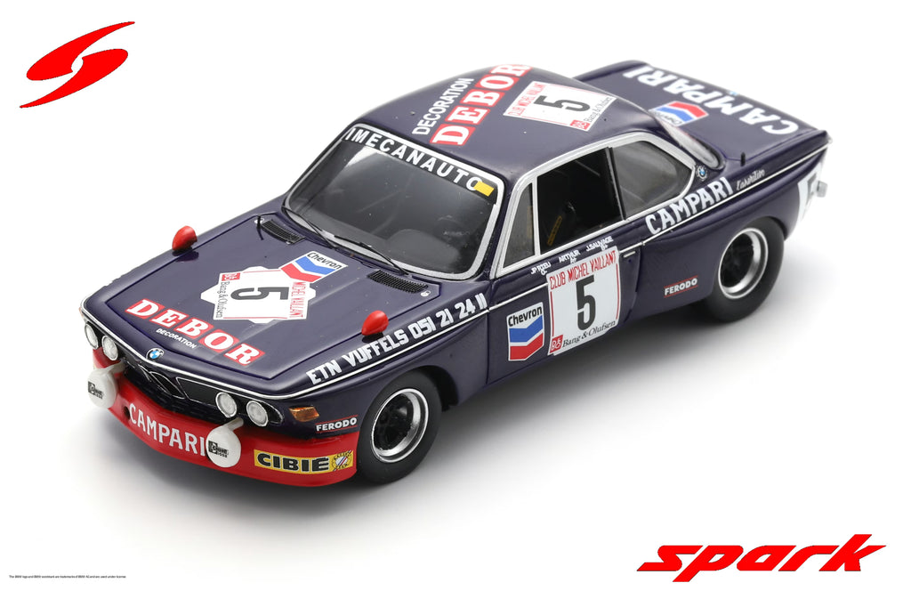 BMW 3.0CSi No.5 24H Spa 1975 J. Sauvage - J-P. RieuLimited 300  1:43