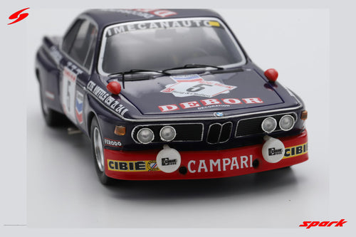 BMW 3.0CSi No.5 24H Spa 1975 J. Sauvage - J-P. RieuLimited 300  1:43