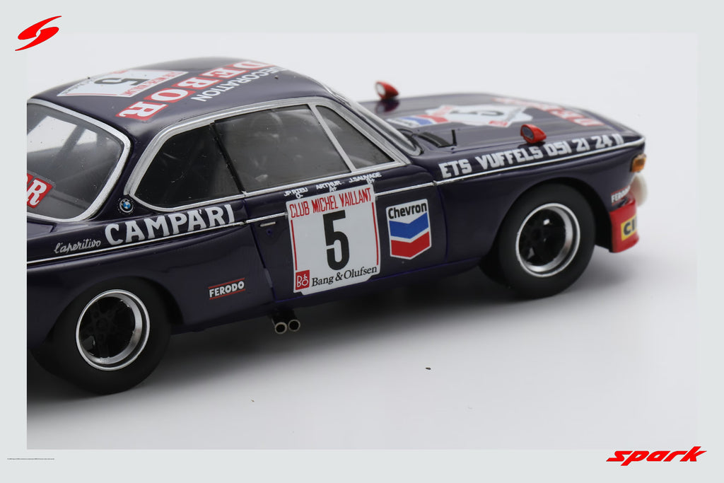 BMW 3.0CSi No.5 24H Spa 1975 J. Sauvage - J-P. RieuLimited 300  1:43