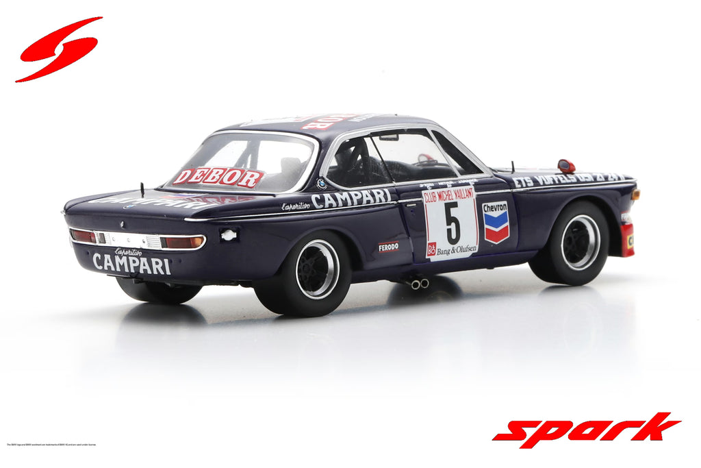 BMW 3.0CSi No.5 24H Spa 1975 J. Sauvage - J-P. RieuLimited 300  1:43
