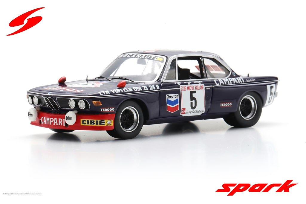 BMW 3.0CSi No.5 24H Spa 1975 J. Sauvage - J-P. RieuLimited 300  1:43