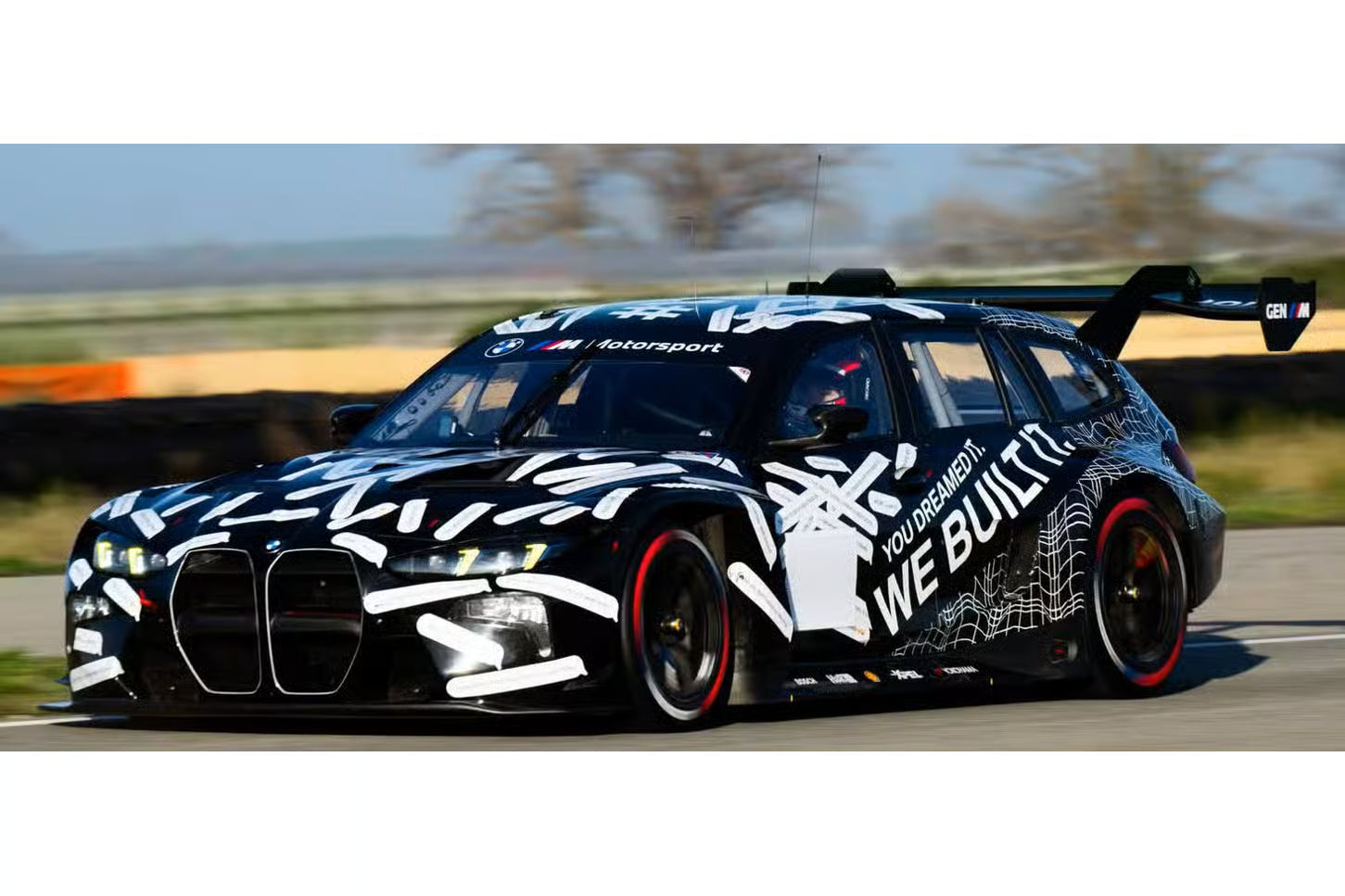 Pre-Order BMW M3 Touring 24H NLS Presentation 1:18