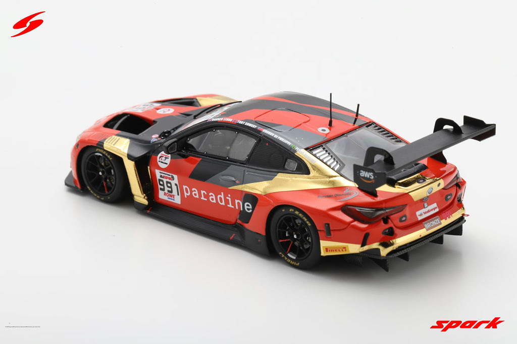 BMW M4 GT3 No.991 Century Motorsport 24H Spa 2024 D. Leung – P. Ebrahim Carvalho – T. Sowery - C. de Phillippi Limited 300  1:43