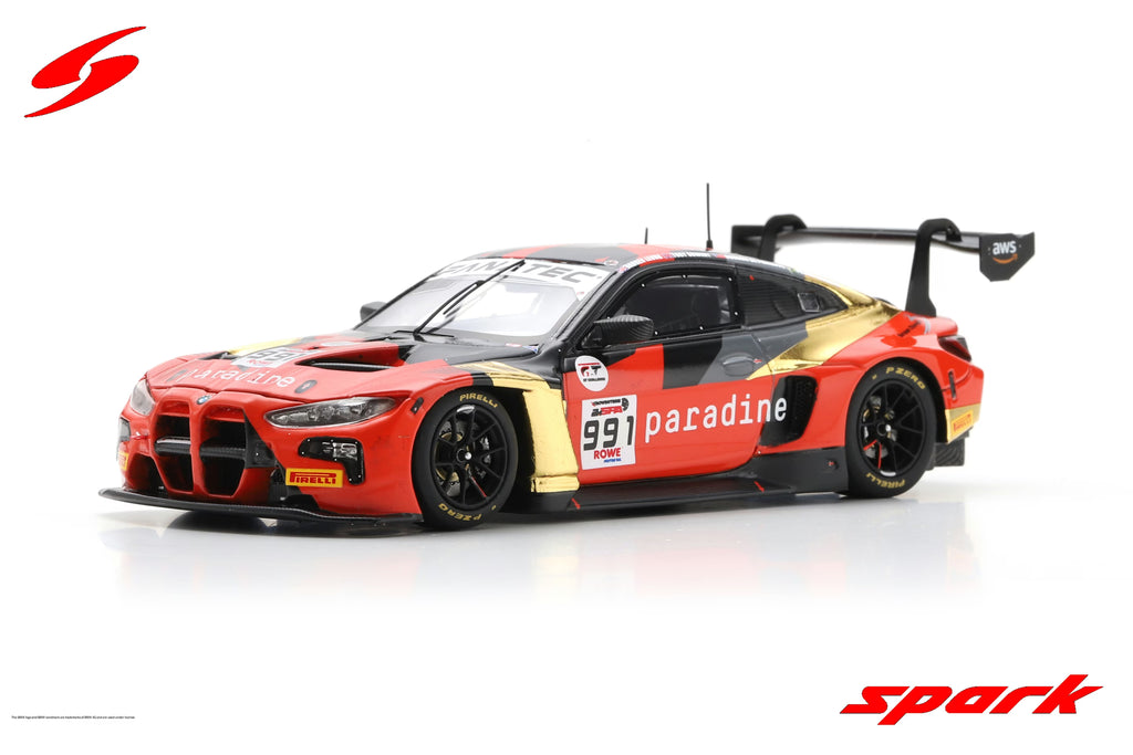 BMW M4 GT3 No.991 Century Motorsport 24H Spa 2024 D. Leung – P. Ebrahim Carvalho – T. Sowery - C. de Phillippi Limited 300  1:43