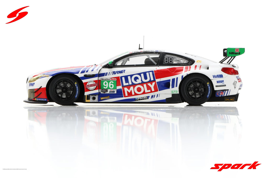 BMW M6 GT3 No.96 Turner Motorsport 12H Sebring 2021 B. Auberlen - R. Foley - A. Read  1:43