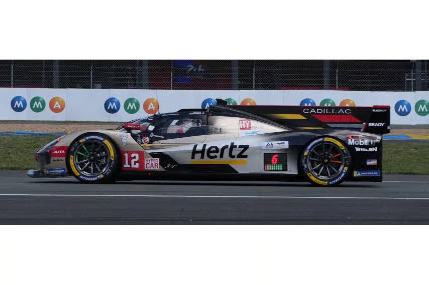 Pre-Order Cadillac V-Series.R No.12 CADILLAC HERTZ TEAM JOTA 4th Le Mans 24H 2026 A. Lynn – W. Stevens – N. Nato