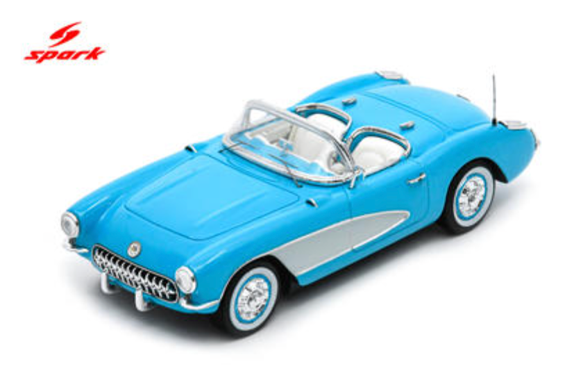 Pre-Order Corvette C1 V8 1956 - Street Blue