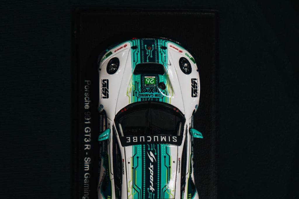 In Stock Now - Porsche 991 GT3 R – Sim Gaming Expo – 1:43 Scale