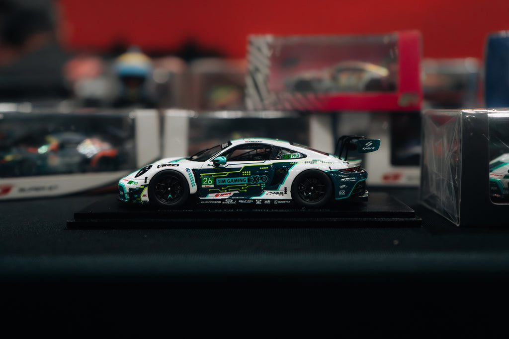 In Stock Now - Porsche 991 GT3 R – Sim Gaming Expo – 1:43 Scale