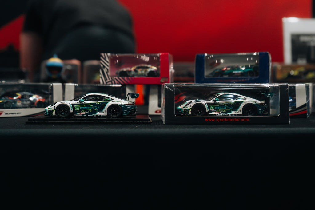 In Stock Now - Porsche 991 GT3 R – Sim Gaming Expo – 1:43 Scale