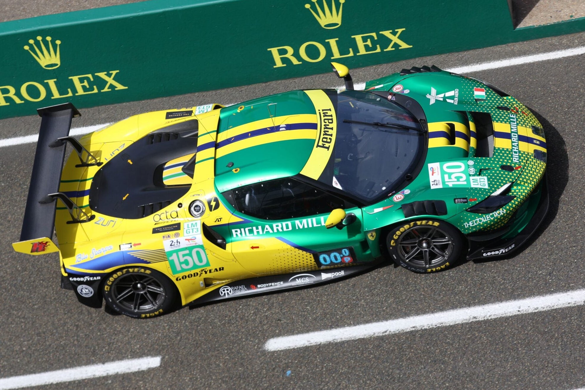 Pre-Order Ferrari 296 GT3 Evo - No. 150 Richard Mille AF Corse  Le Mans 24H 2026 C. Toledo - L. Wadoux - R. Agostini 1:18