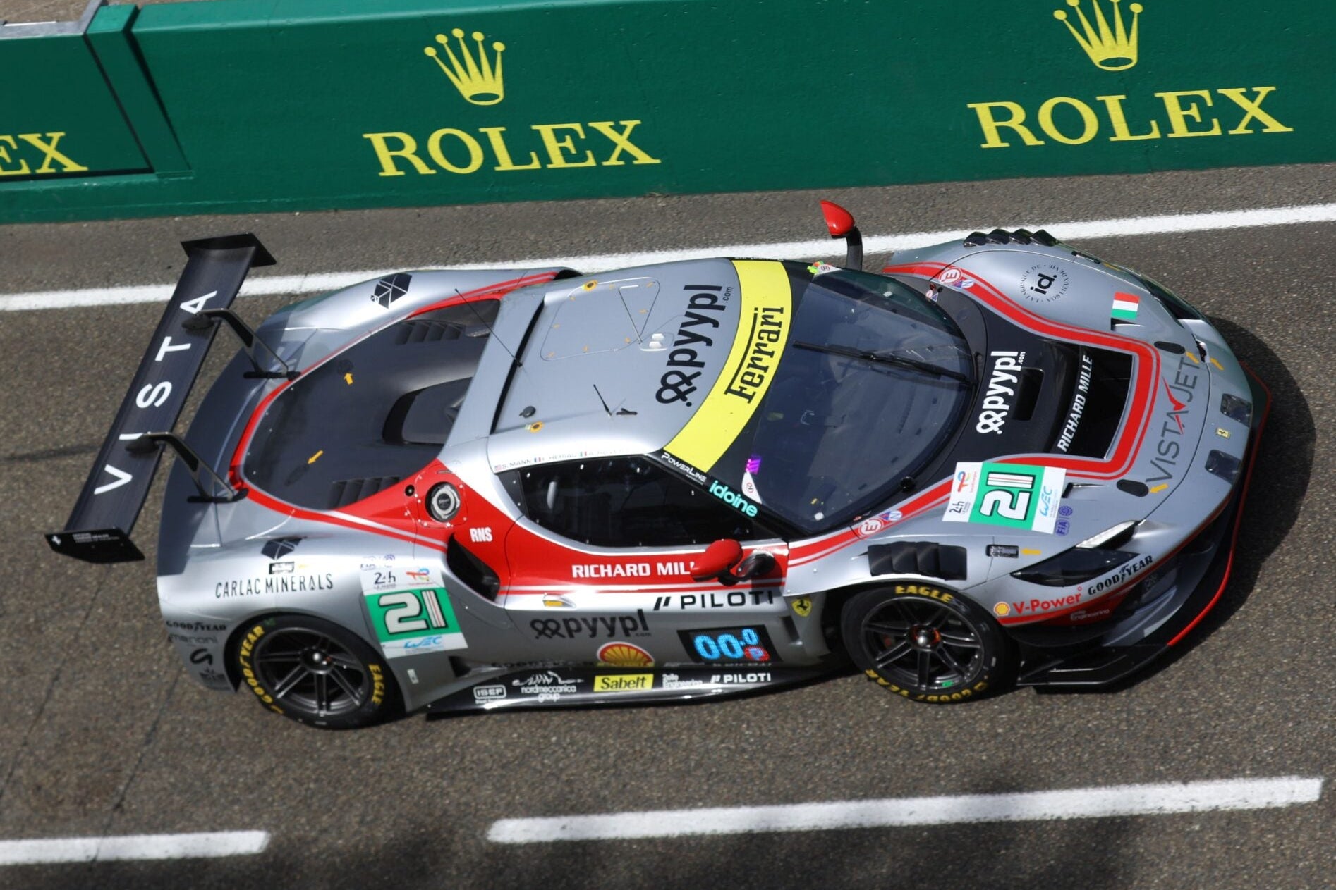 Pre-Order Ferrari 296 GT3 Evo - No. 21 Vista AF Corse Le Mans 24H 2026 F. Hériau - S. Mann - A. Rovera 1:43