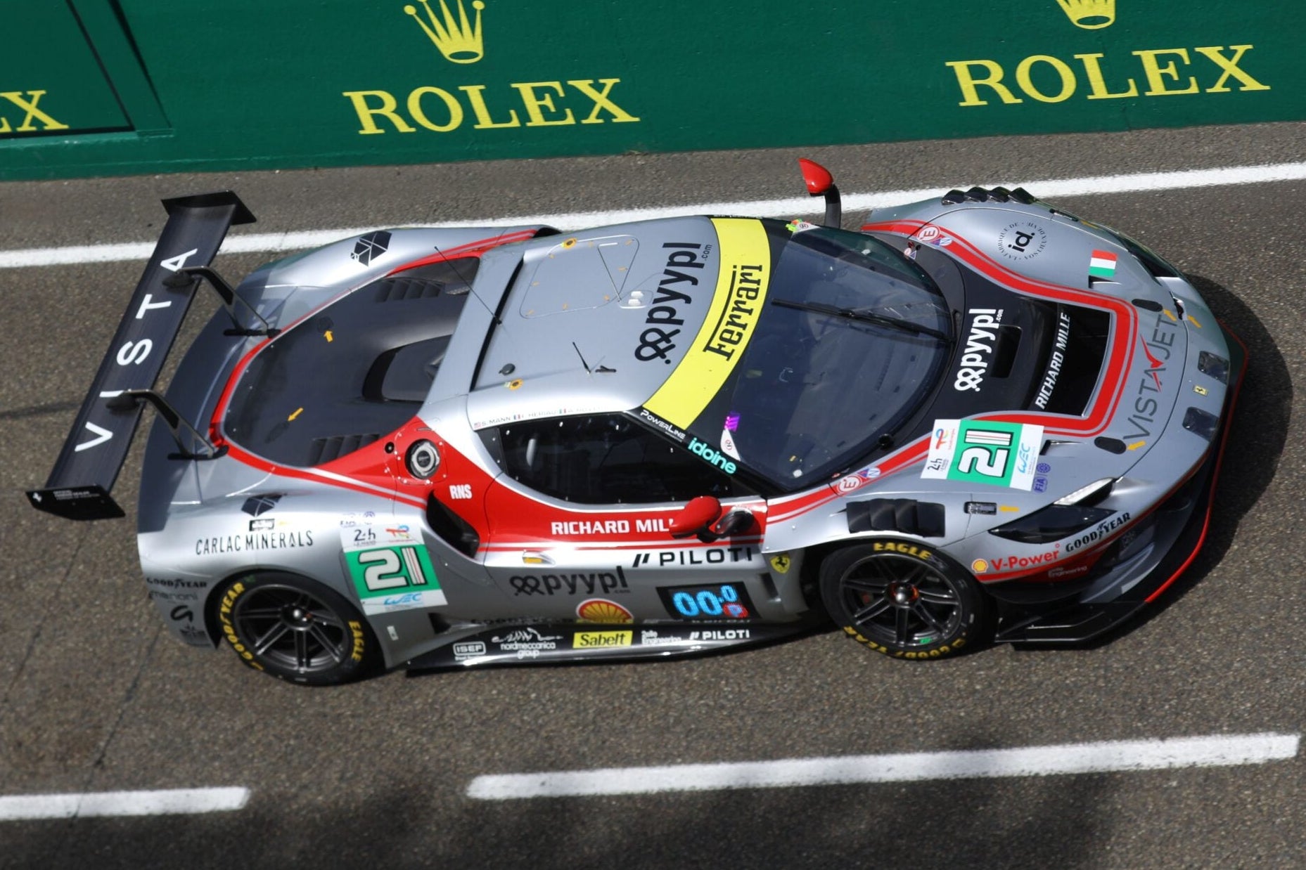 Pre-Order Ferrari 296 GT3 Evo - No. 21 Vista AF Corse Le Mans 24H 2026 F. Hériau - S. Mann - A. Rovera 1:18