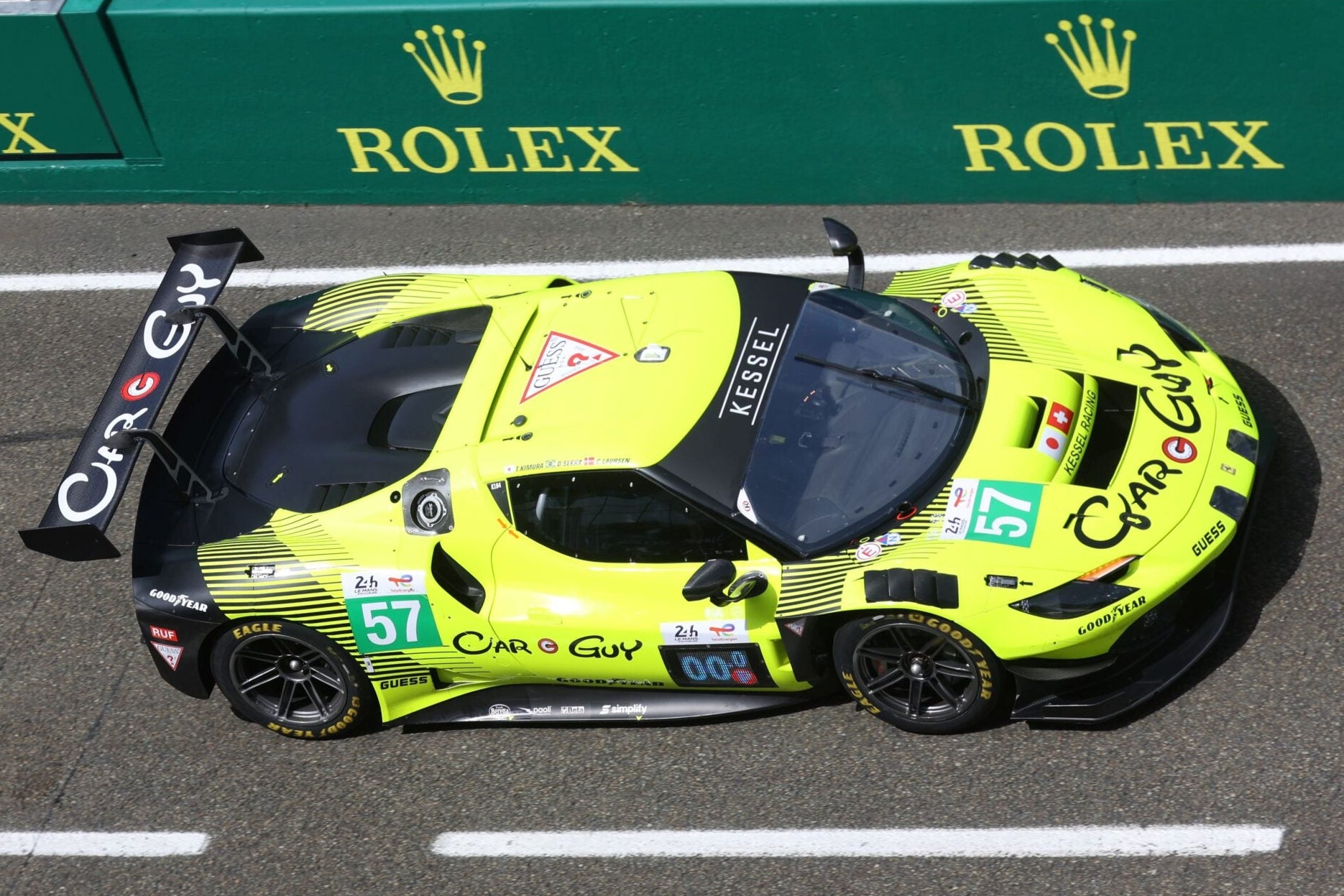 Pre-Order Ferrari 296 GT3 Evo - No. 57 Kessel Racing Le Mans 24H 2026 T. Kimura - D. Serra 1:43