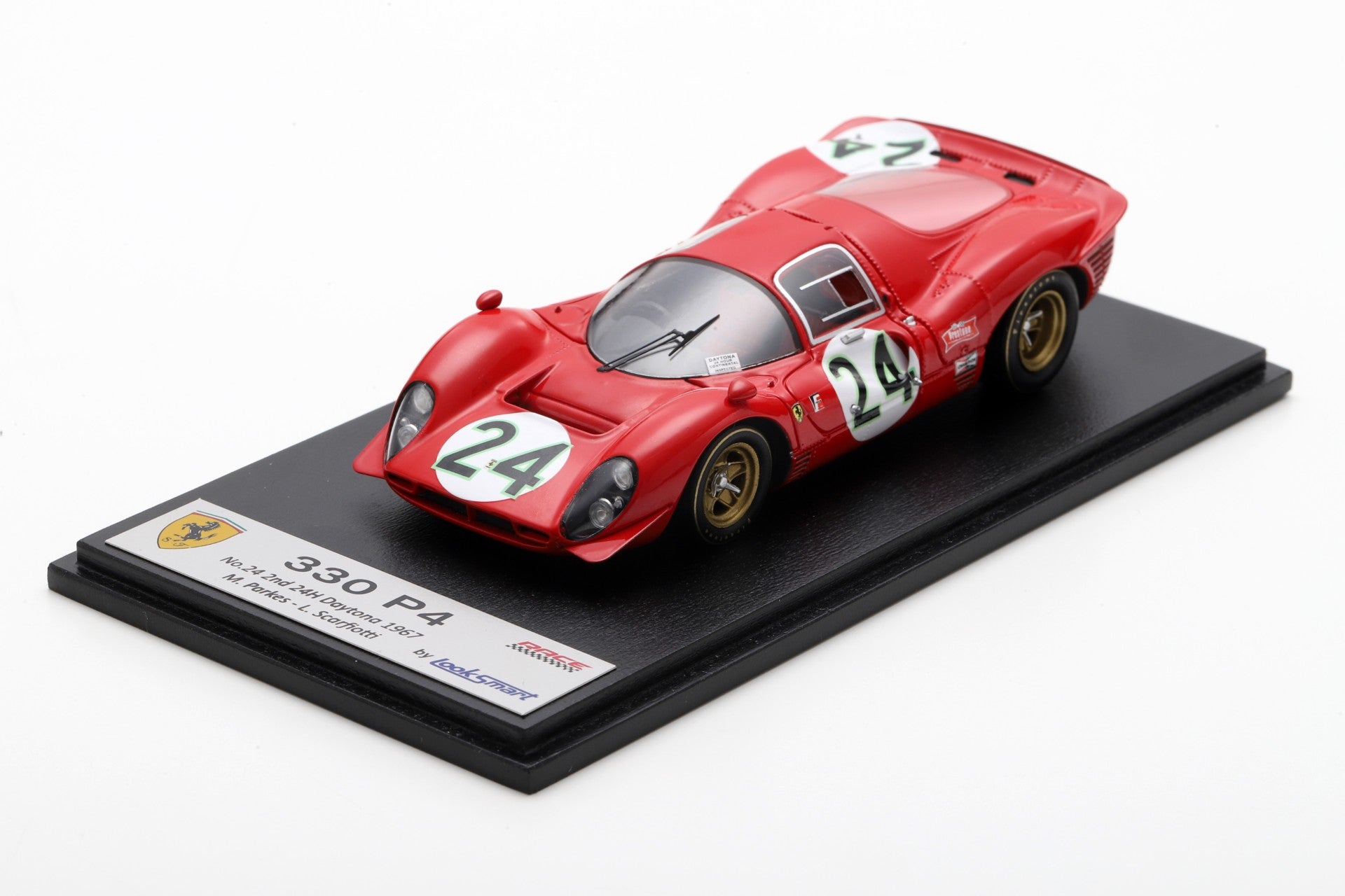 Ferrari 330 P4 No.24 2nd Daytona 24H 1967 M. Parkes - L. Scarfiotti 1:43