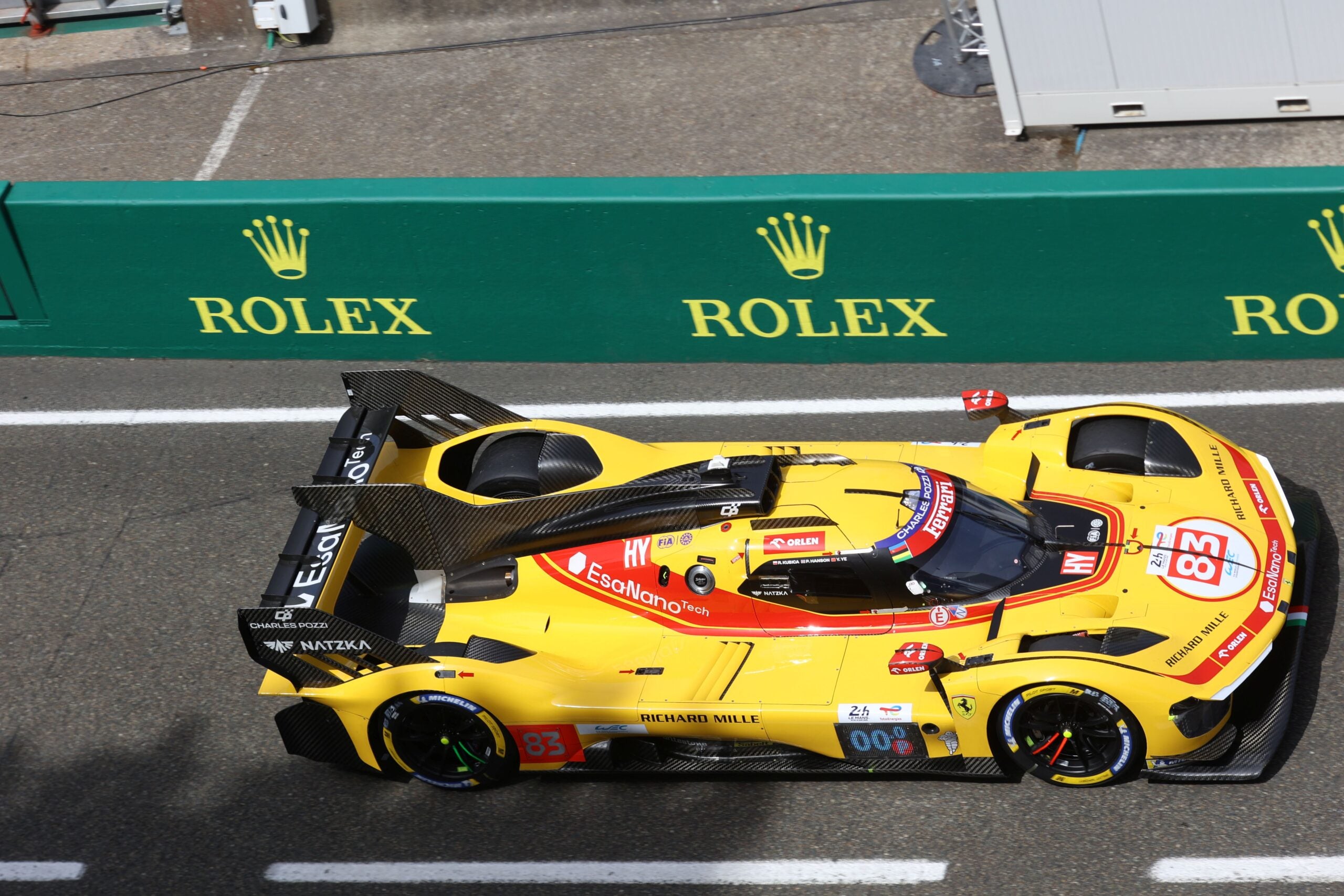 Pre-Order Ferrari 499P - No. 83 AF Corse  7th Le Mans 24H 2026 Y. Ye - R. Kubica - P. Hanson 1:64