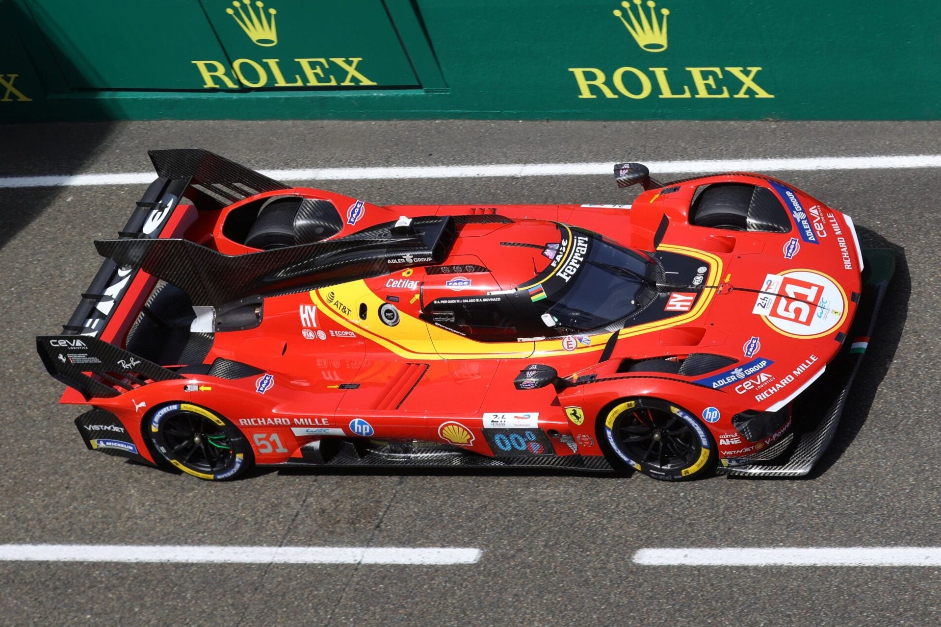 Pre-Order Ferrari 499P - No. 51 Ferrari - AF Corse  5th Le Mans 24H 2026 A. Pier Guidi - J. Calado - A. Giovinazzi 1:43