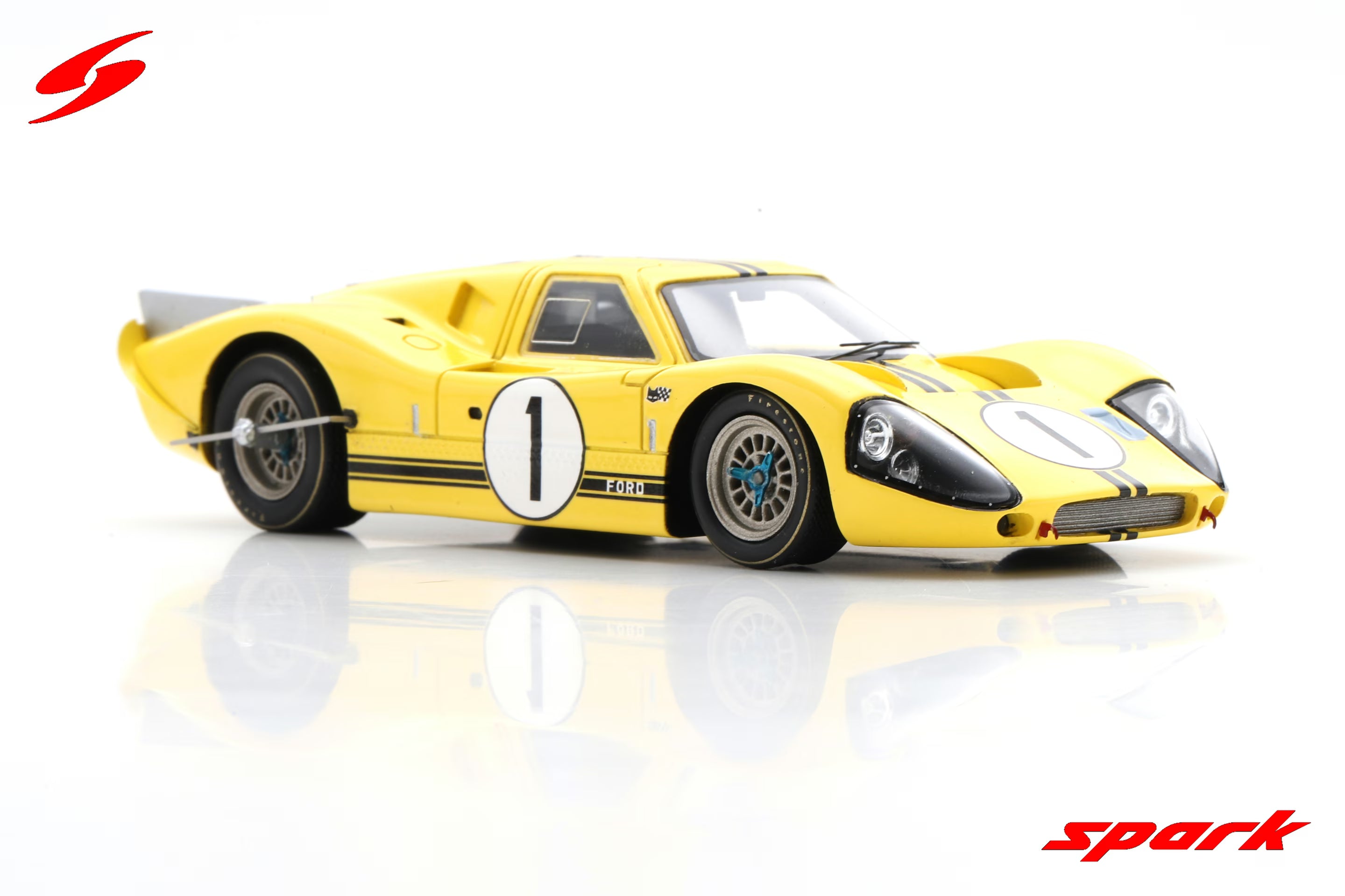 Ford MK4 n°1 Test Day April 1967 Bruce McLaren 1:43