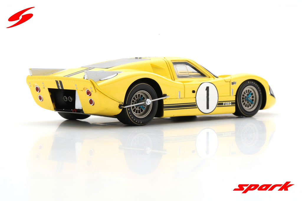 Ford MK4 n°1 Test Day April 1967 Bruce McLaren 1:43