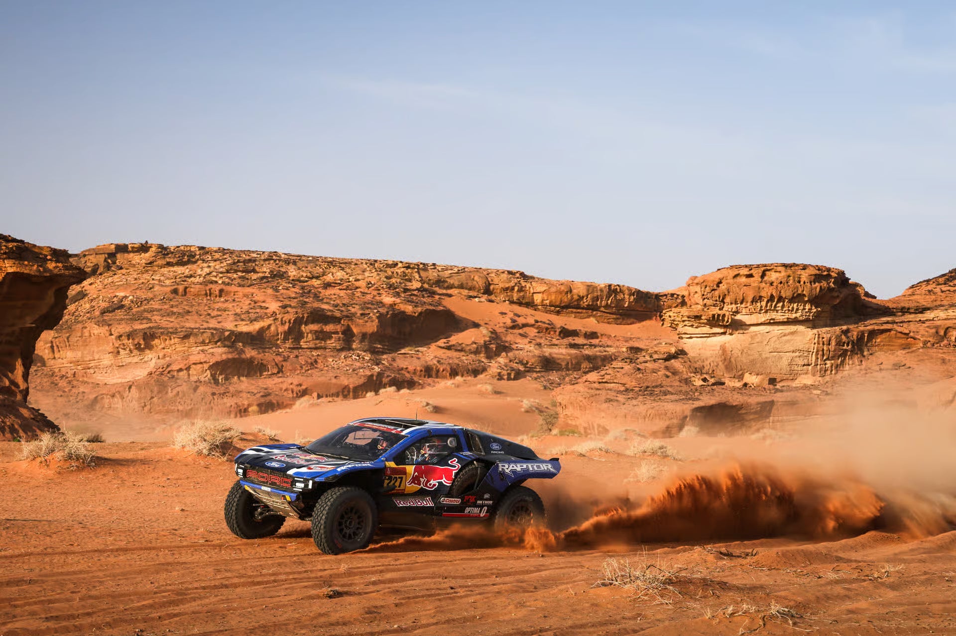 Pre-Order Ford No.227 2nd Dakar Rally 2026 N. Roma - A. Haro 1:43