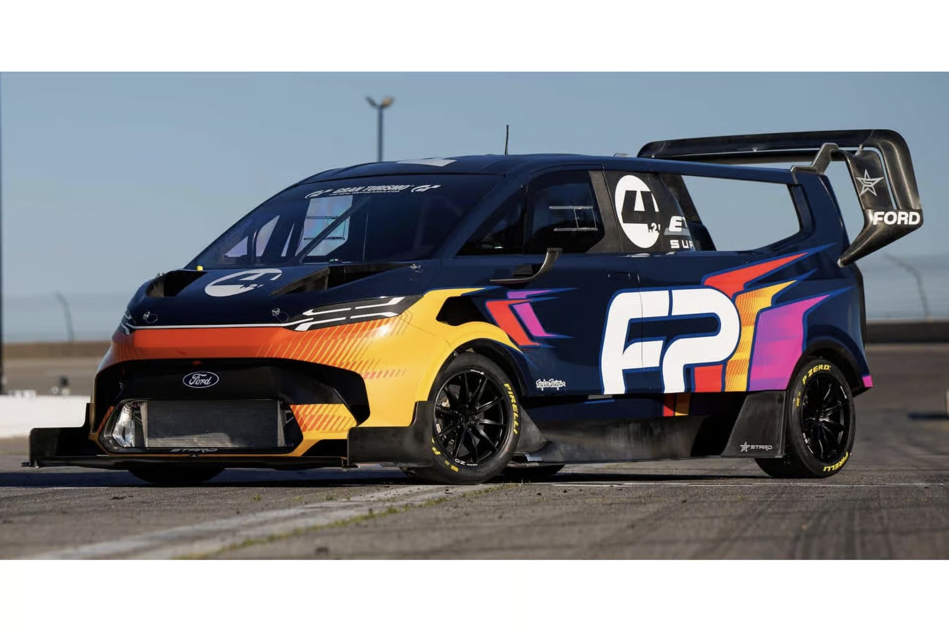 Pre-Order Ford Transit SuperVan 4.2 2nd Pikes Peak 2023 Romain Dumas