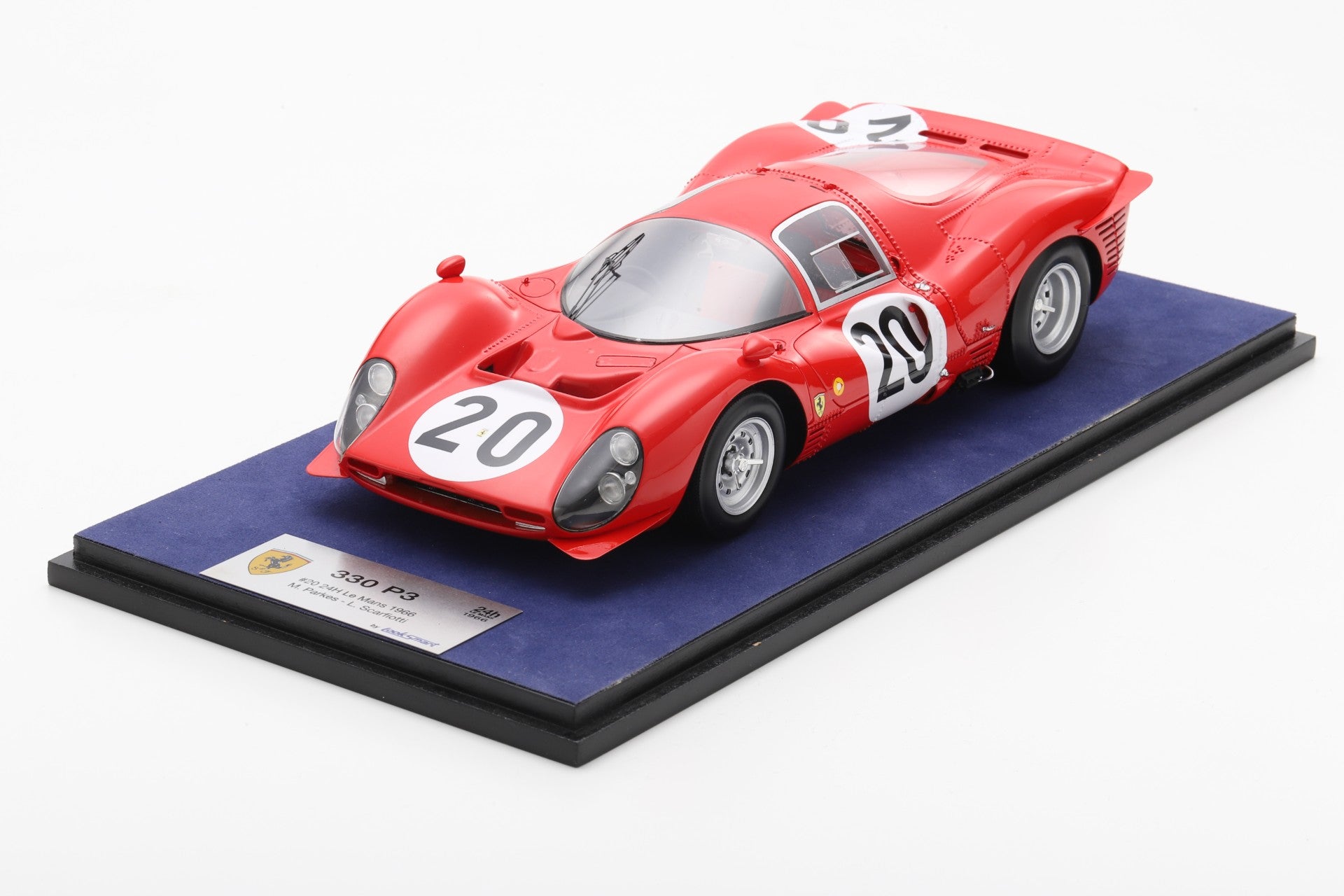 Pre-Order Ferrari 330 P3 No.20 Le Mans 24H 1966 M. Parkes - L. Scarfiotti