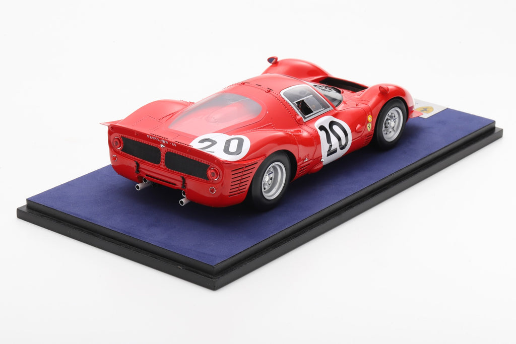 Pre-Order Ferrari 330 P3 No.20 Le Mans 24H 1966 M. Parkes - L. Scarfiotti