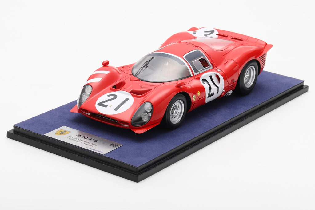 Pre-Order Ferrari 330 P3 No.21 Le Mans 24H 1966 J. Guichet - L. Bandini