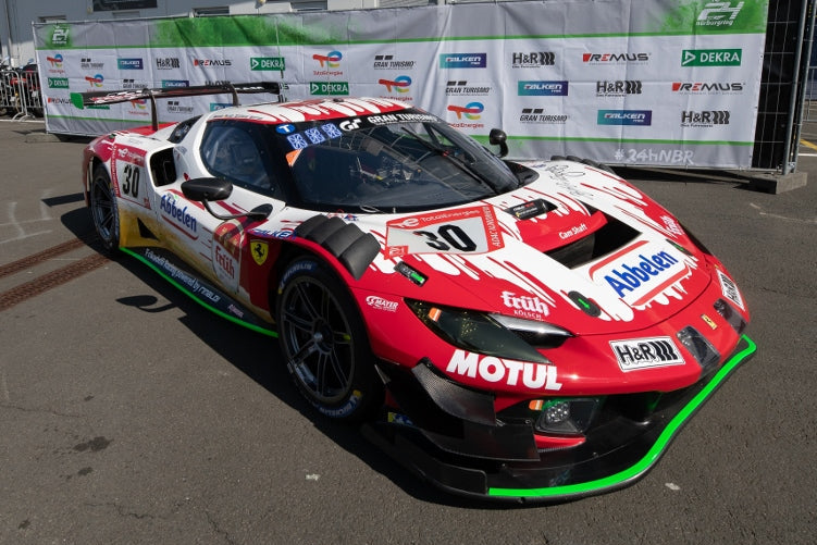 Pre-Order - Ferrari 296 GT3 No.30 Frikadelli Racing Team Winner 24H Nürburgring 2023 E. Bamber – N. Catsburg – D. Pittard – F. Fernandez Laser 1:64