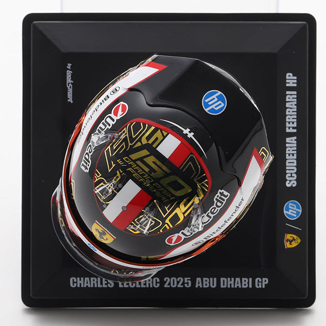 Pre-Order - Charles Leclerc LookSmart Helmet – Scuderia Ferrari HP - Abu Dhabi GP 2025 1:5