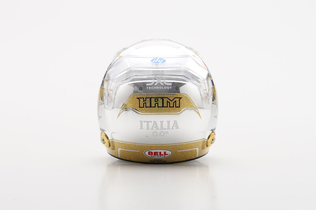 Pre-Order - Lewis Hamilton LookSmart Helmet – Scuderia Ferrari HP - Abu Dhabi GP 2025 1:5