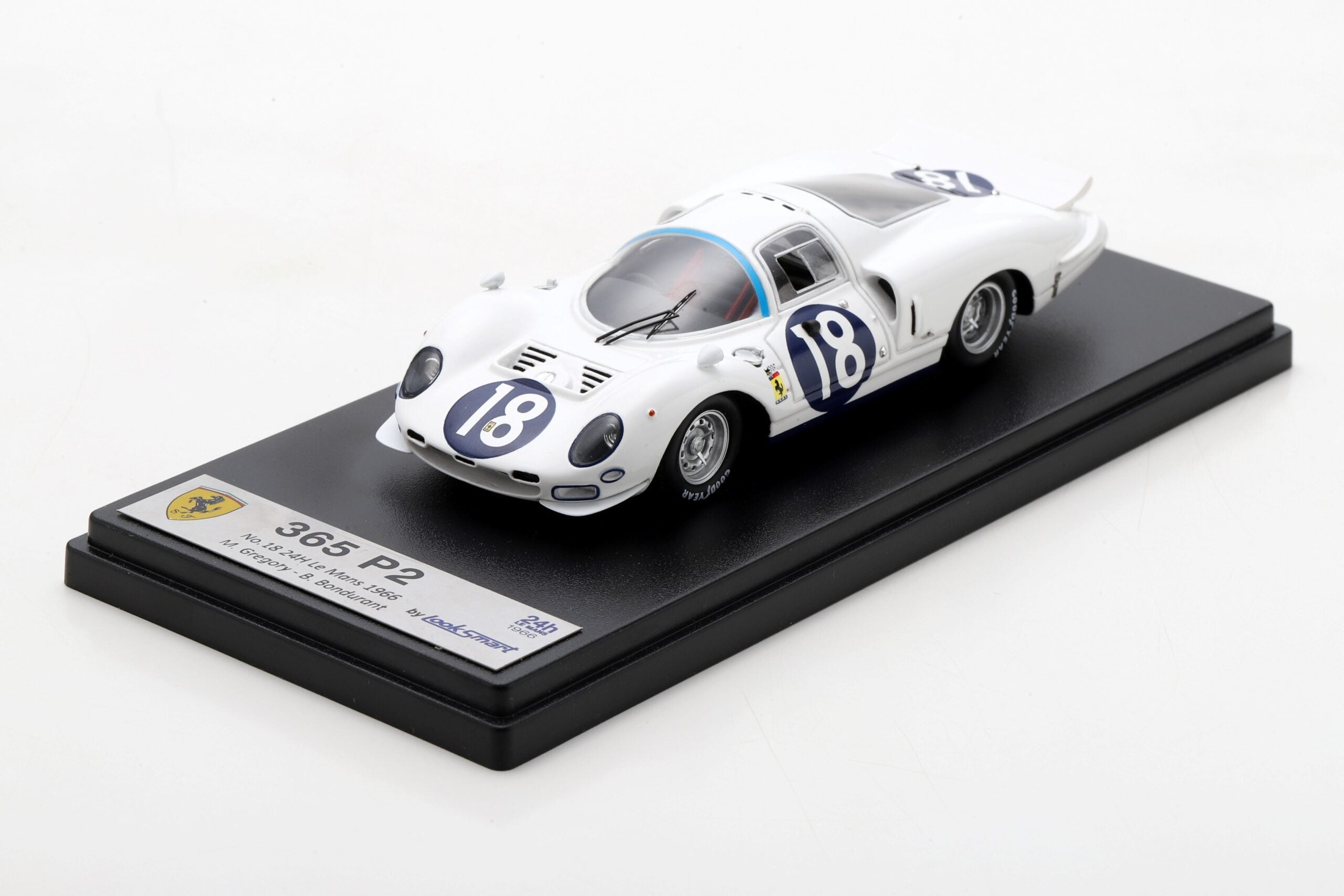 Pre-Order Ferrari 365 P2 No.18 24H Le Mans 1966 Masten Gregory - Bob Bondurant