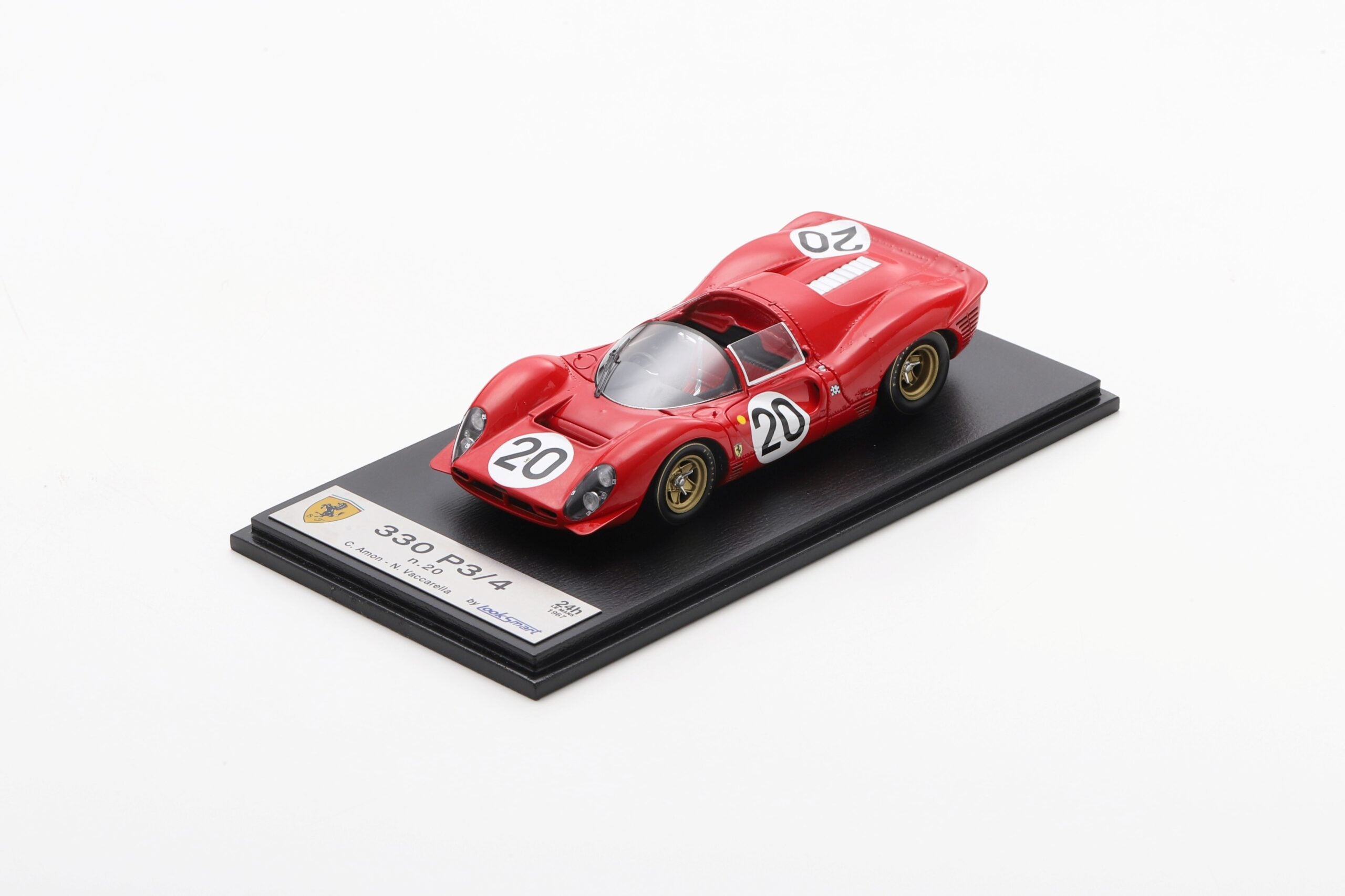 Pre-Order Ferrari 330 P3/4 No.20 Le Mans 24H 1967 Chris Amon - Nino Vaccarella