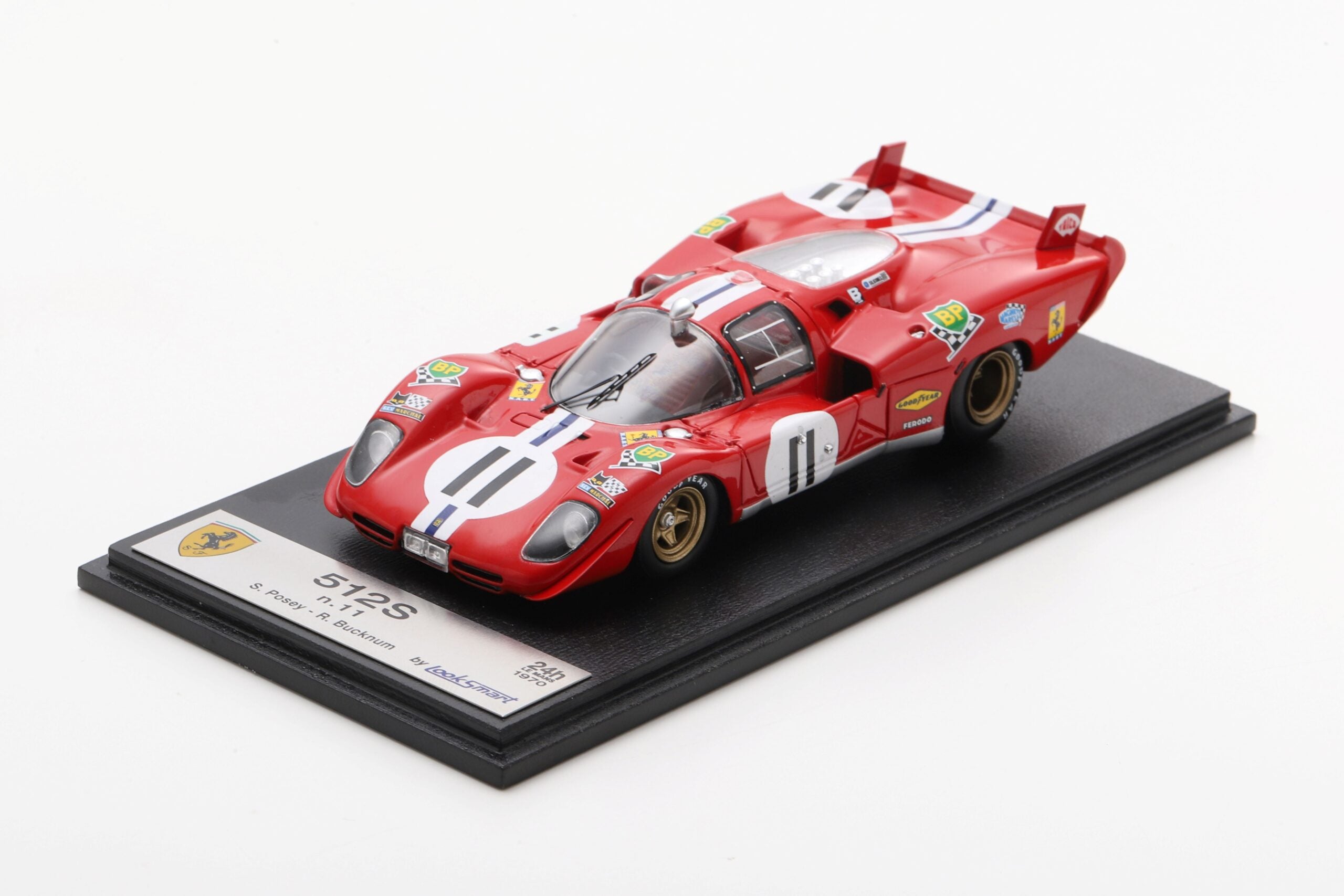 Pre-Order Ferrari 512 S No.11 4th Le Mans 24H 1970 S. Posey - R. Bucknum