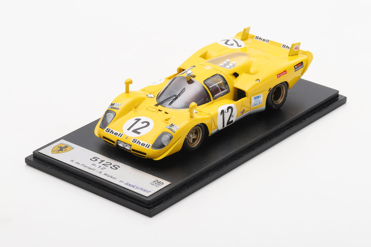 Pre-Order - Ferrari 512 S No.12 5th Le Mans 24H 1970 1:43