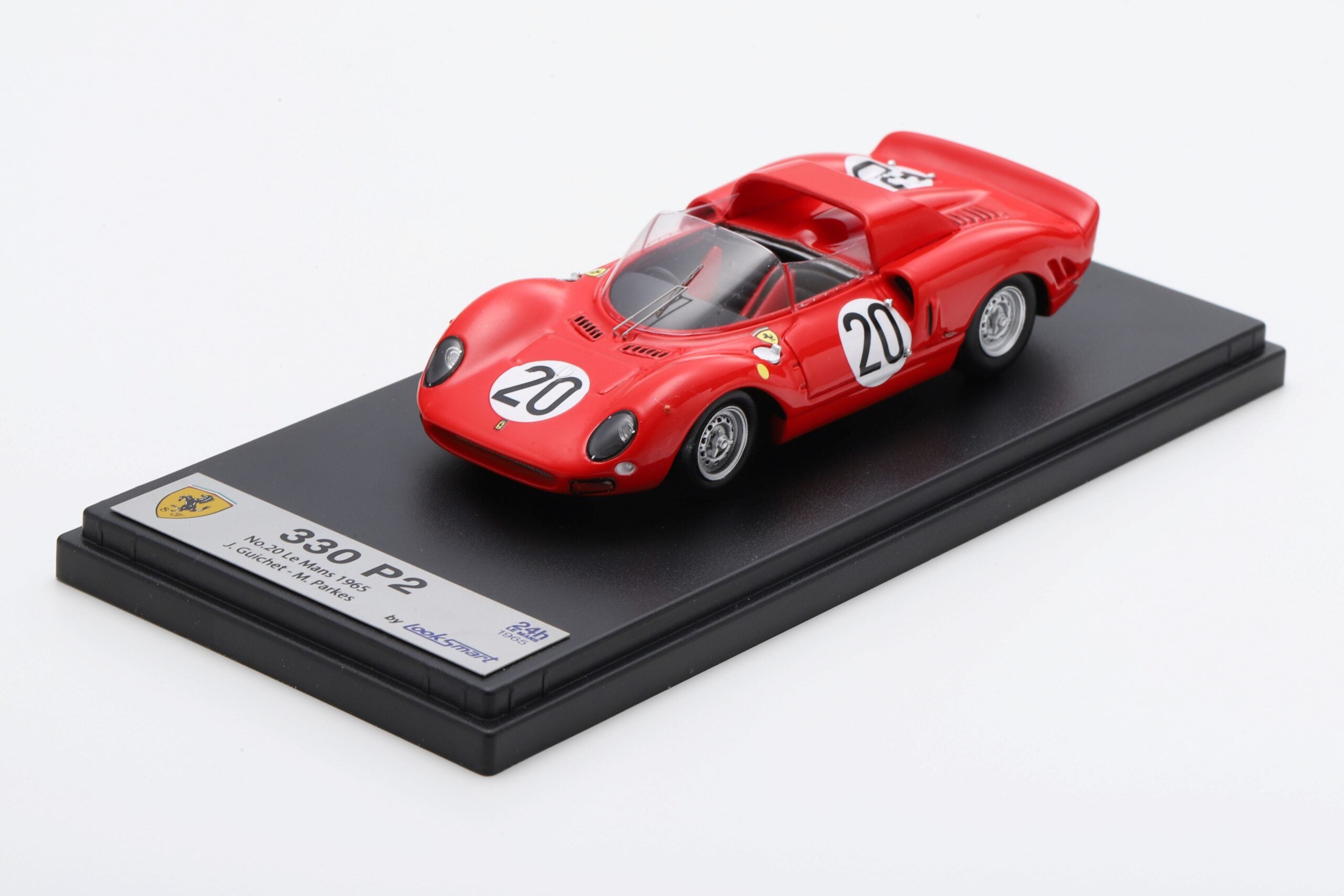 Pre-Order Ferrari 330 P2 No.20 Le Mans 24H 1965 J. Guichet - M. Parkes