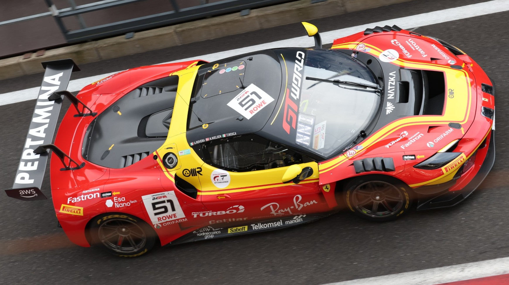 Pre-Order Ferrari 296 GT3 EVO No.51 AF Corse 3rd 24H Spa 2026 A. Rovera - N. Nielsen - T. Mosca 1:18