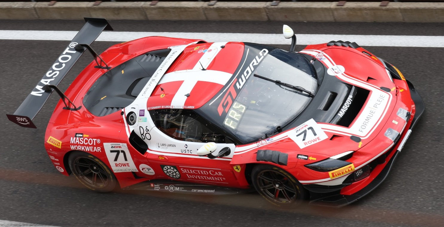 Pre-Order Ferrari 296 GT3 EVO No.71 Selected Car Racing 24H Spa 2026 F. Schandorff - M. Ebdrup - S. Birch - C. Laursen
