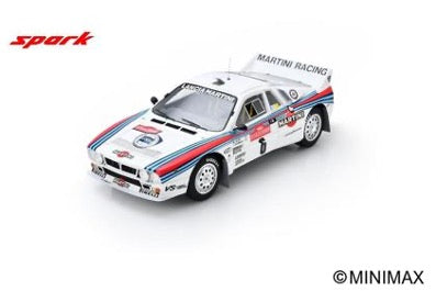 Pre-Order - Lancia 037 Rally No.6 Winner Sanremo 1983 M. Alén - I. Kivimäki
