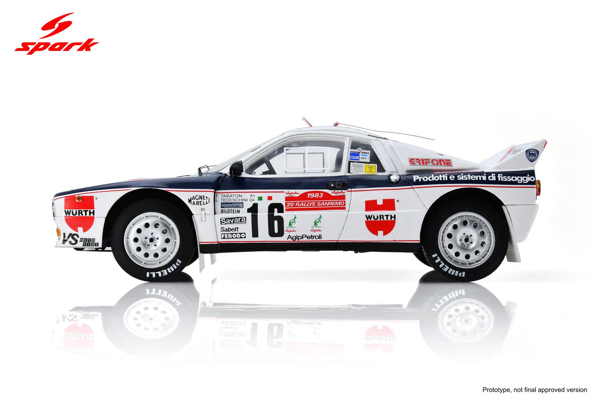 Pre-Order Lancia 037 Rally Sanremo 1983 F. Tabaton - L. Tedechini