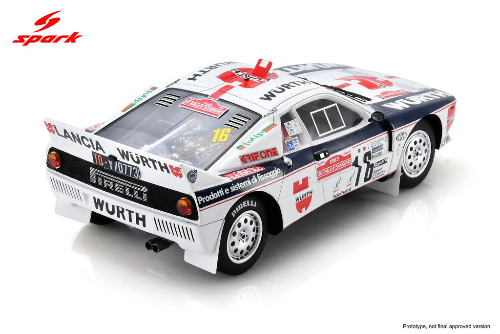Pre-Order Lancia 037 Rally Sanremo 1983 F. Tabaton - L. Tedechini