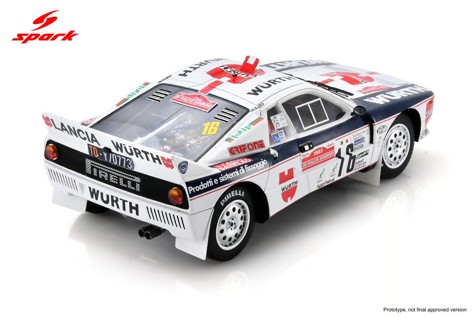 Pre-Order Lancia 037 Rally Sanremo 1983 F. Tabaton - L. Tedechini