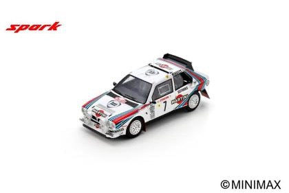 Pre-Order - Lancia Delta S4 No.7 1st Rally Monte Carlo 1986 H. Toivonen – S. Cresto