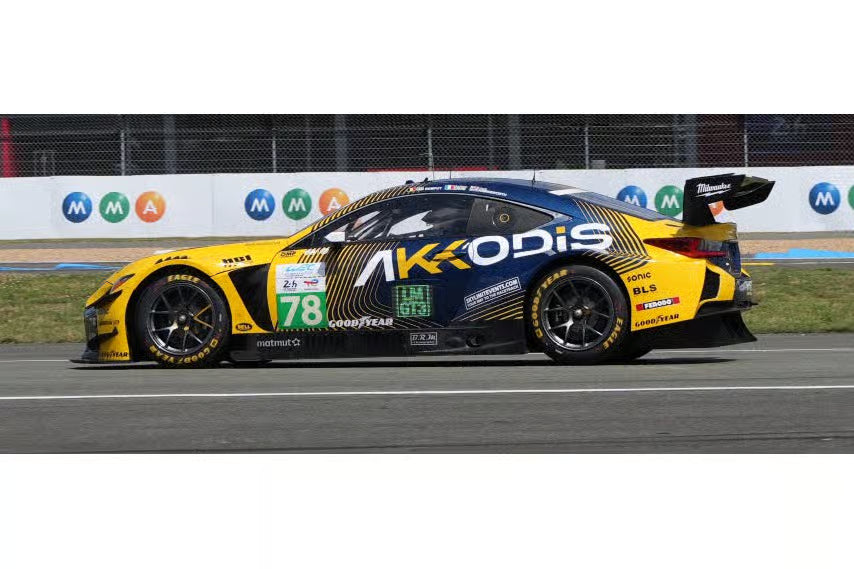 Pre-Order Lexus RC F LMGT3 No.78 AKKODIS ASP TEAM 2nd LMGT3 class Le Mans 24H 2026 T. Van Rompuy – H. David – J. Hawksworth