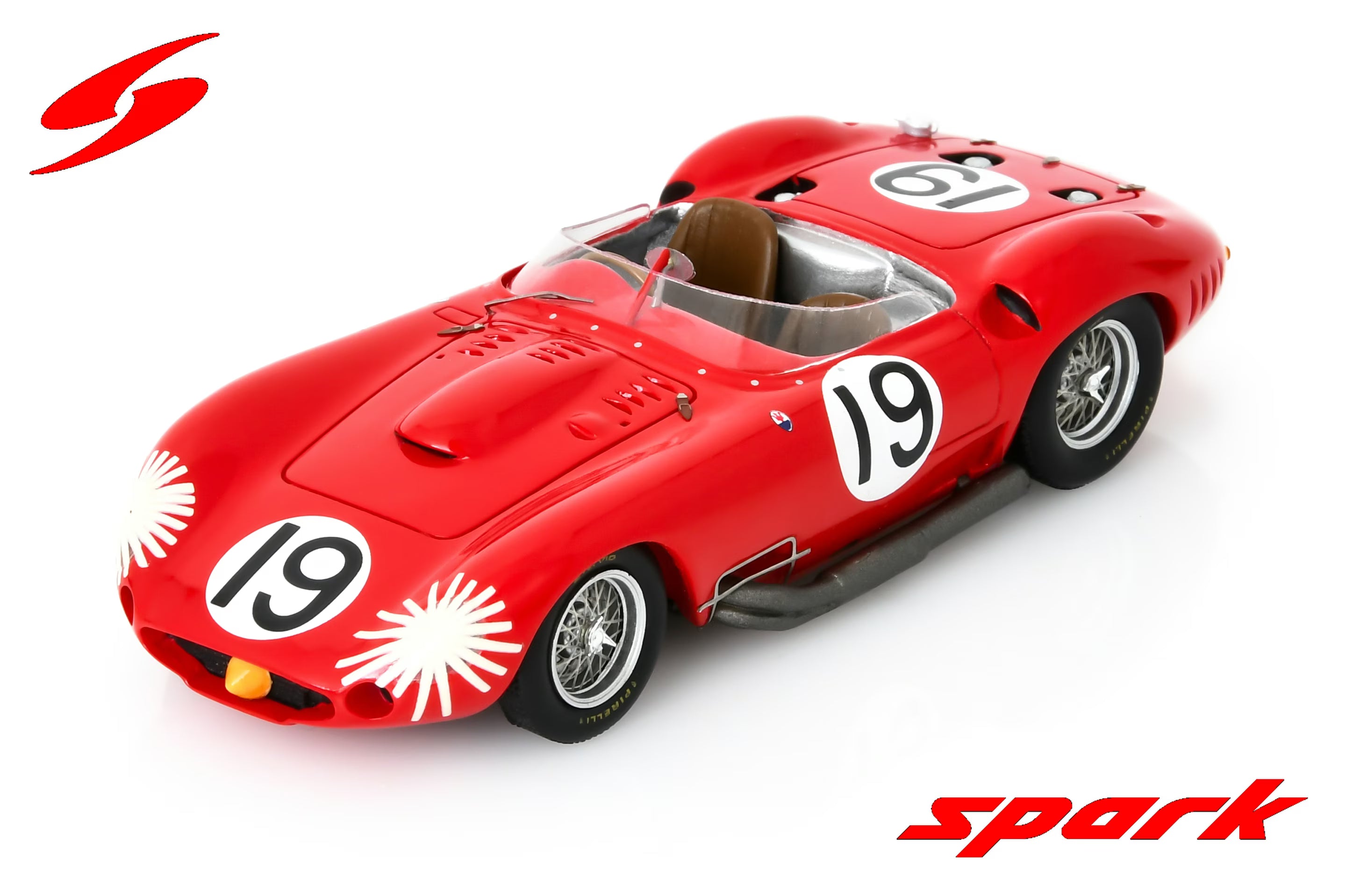 Pre-Order - Maserati 450S winner Sebing 1957  JM Fangio - J. Berha 1:43