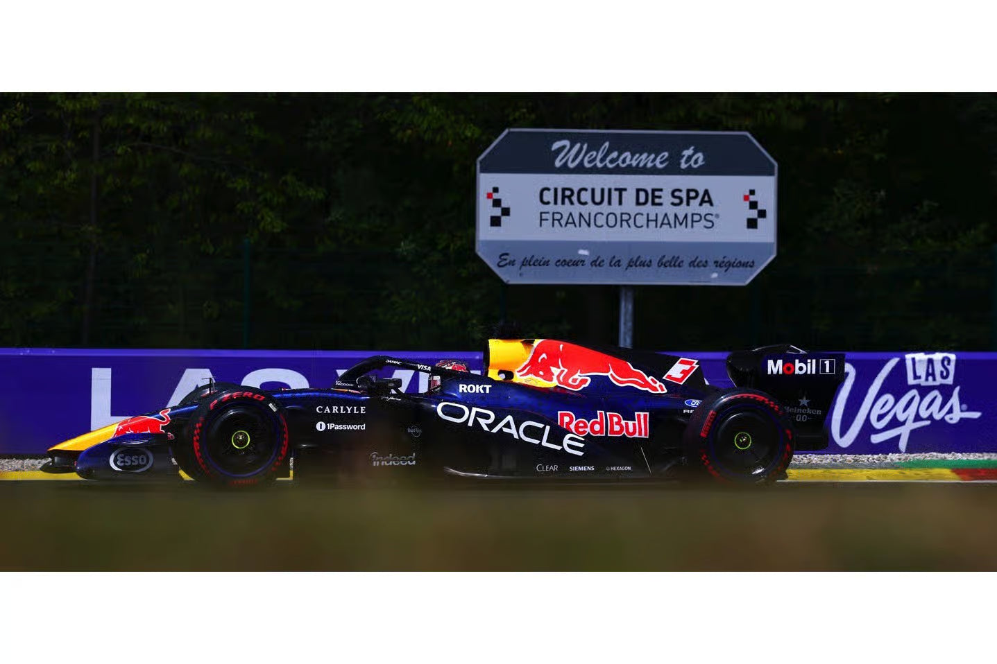 Pre-Order Oracle Red Bull Racing RB22 No.3 3rd Belgian GP 2026 Oracle Red Bull Racing's 300th Podium Max Verstappen 1:43