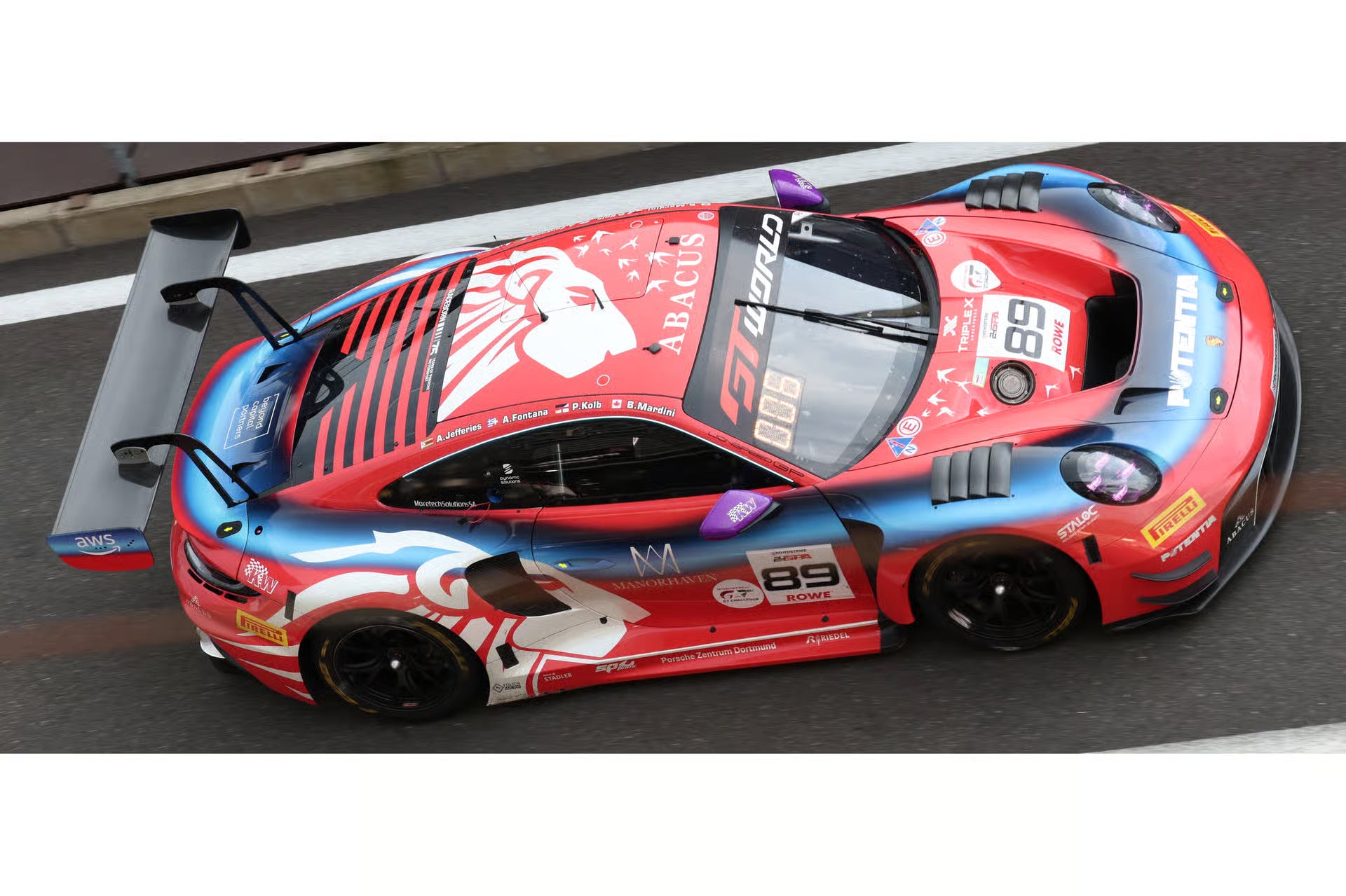 Pre-Order Porsche 911 GT3 R (992) EVO No.120 Lionspeed GP 24H Spa 2026 A. Fontana - B. Mardini - P. Kolb - A. Jefferies Limited 300