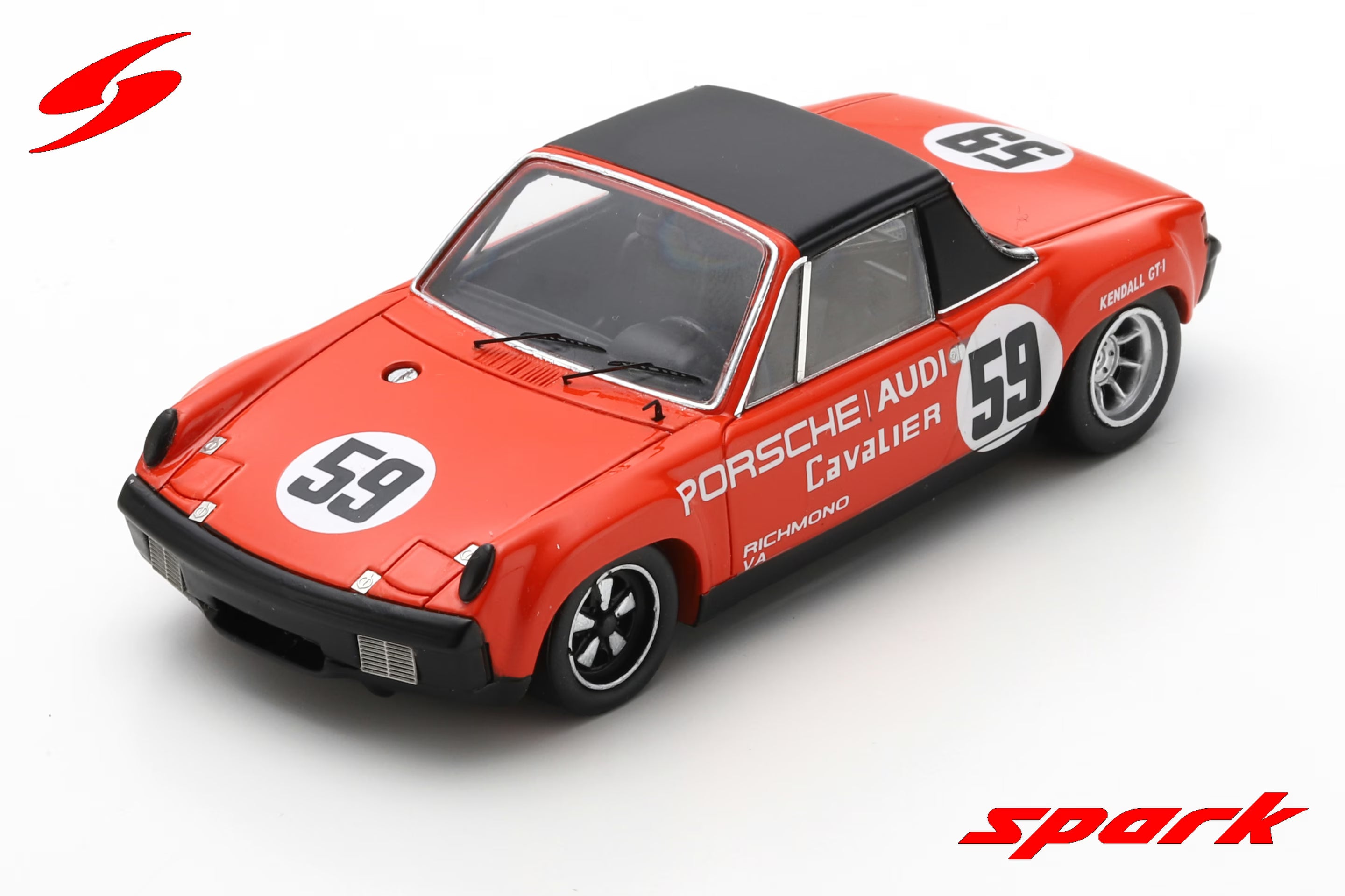 Pre-Order - Porsche 914/6 GT No.59 Winner V.I.R IMSA 1971 P. Gregg - H. Haywood 1:43