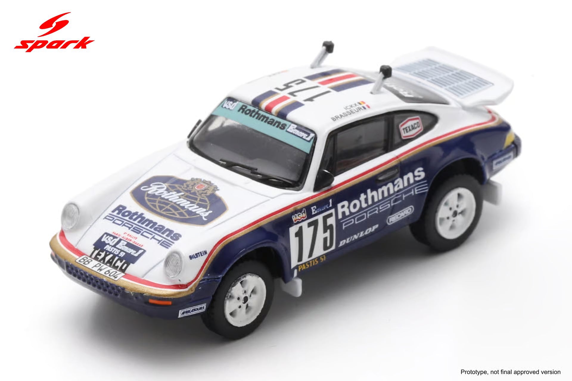 Pre-Order Porsche 953 No.175 Paris-Dakar Rally 1984 J. Ickx - C. Brasseur